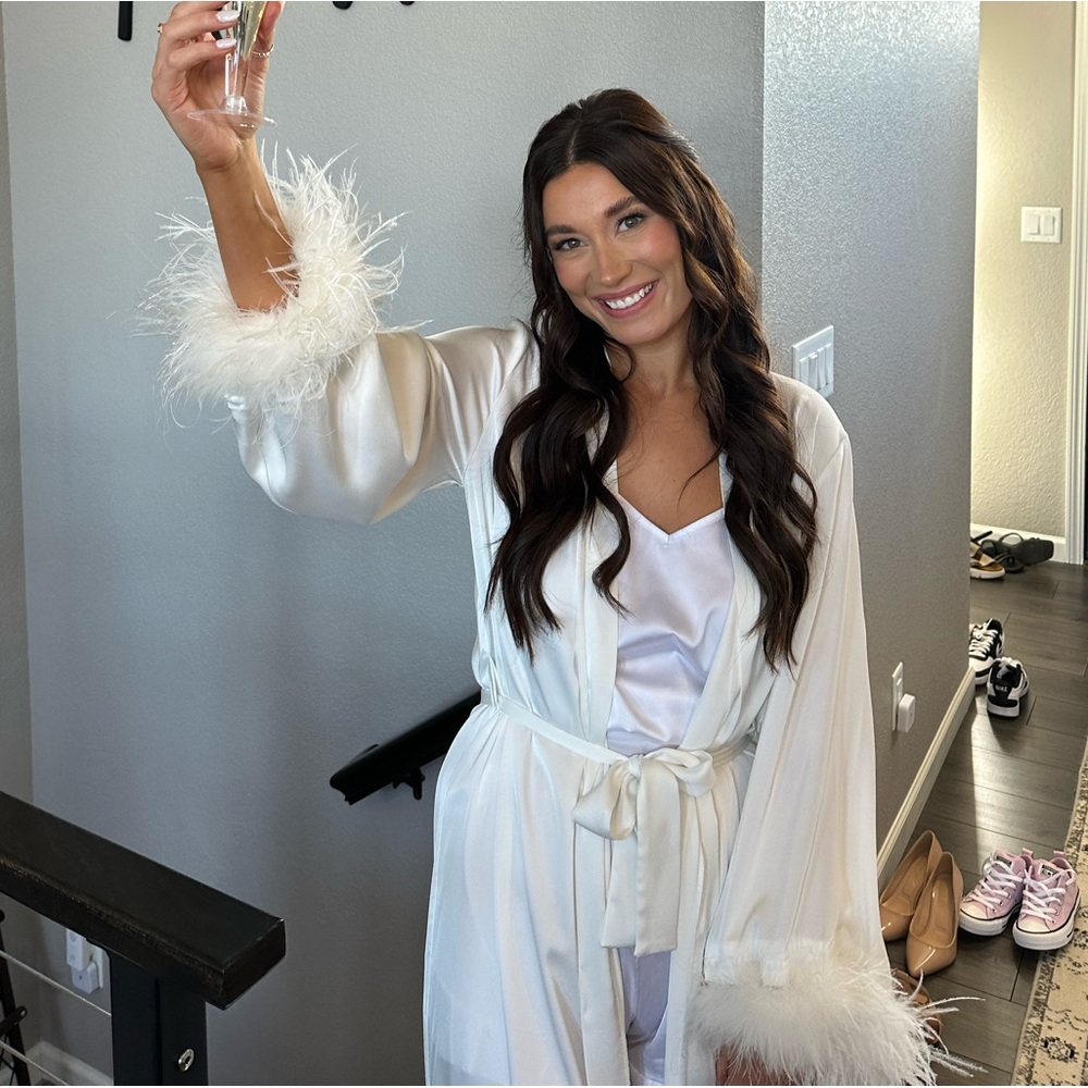 Ciara Robe - white long (The Robe ua)